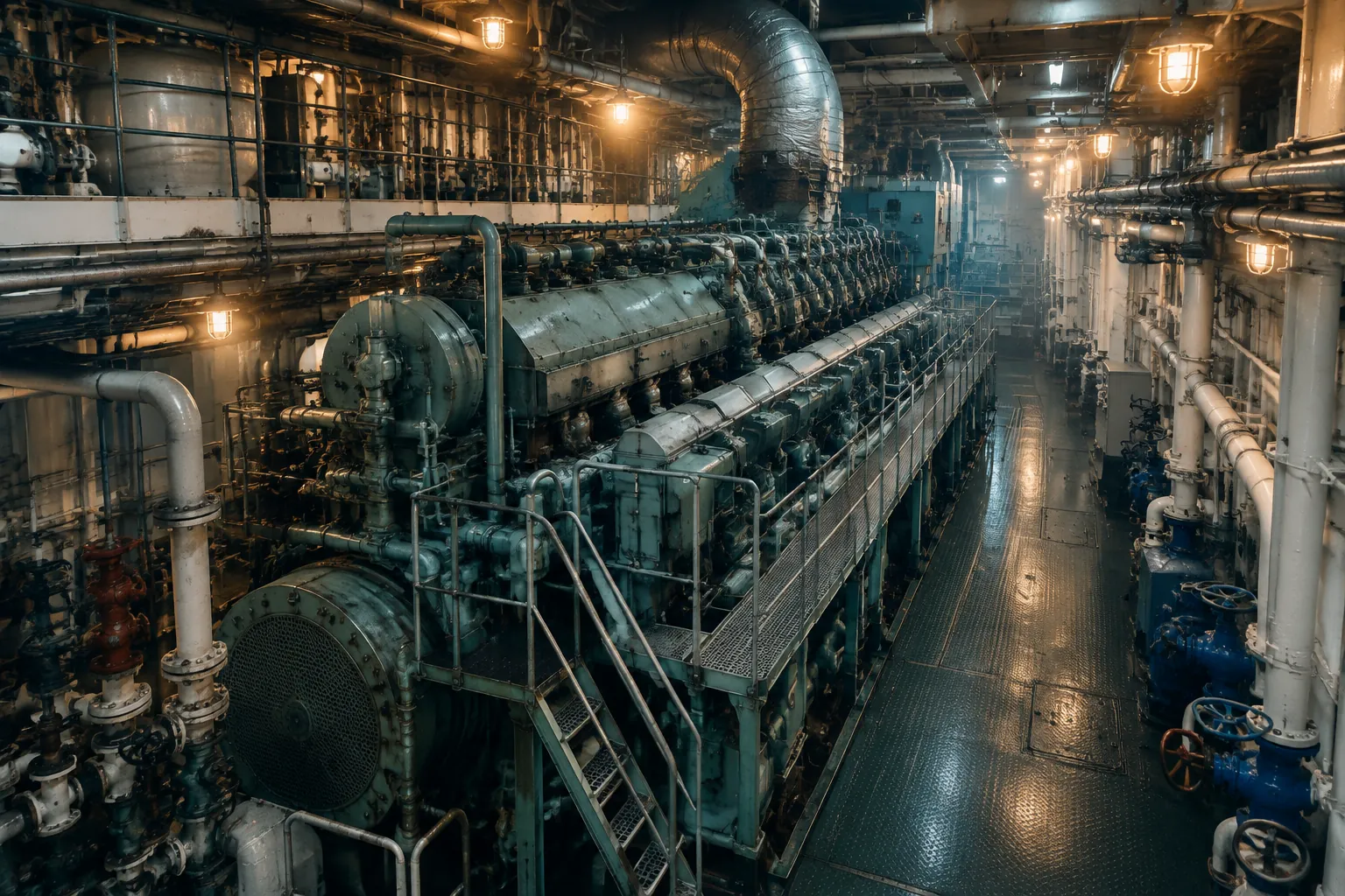 Marine engine-room reference